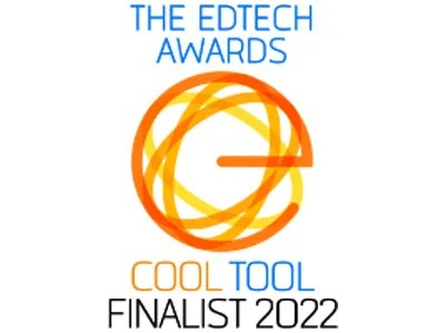 The EdTech Awards Cool Tool Finalist 2022 logo.